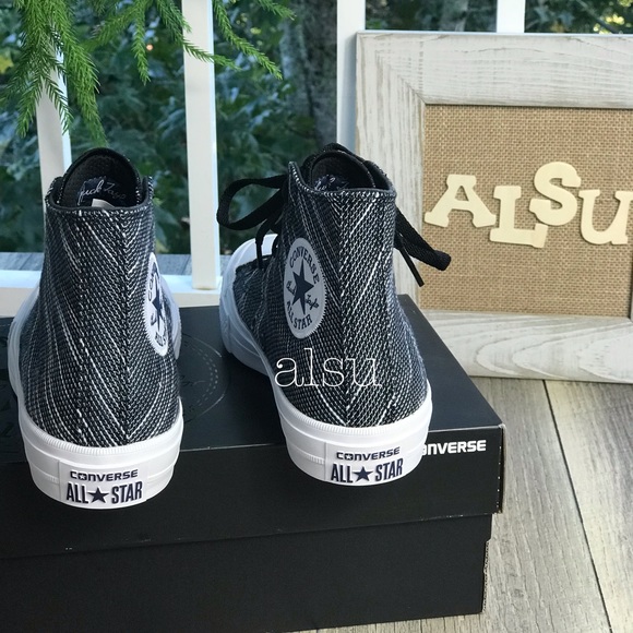 NWT Converse Ctas || HI Black/White WMNS AUTHENTIC - Picture 3 of 5